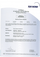 CE of Suspended electromagnetic separator 600~1400 models